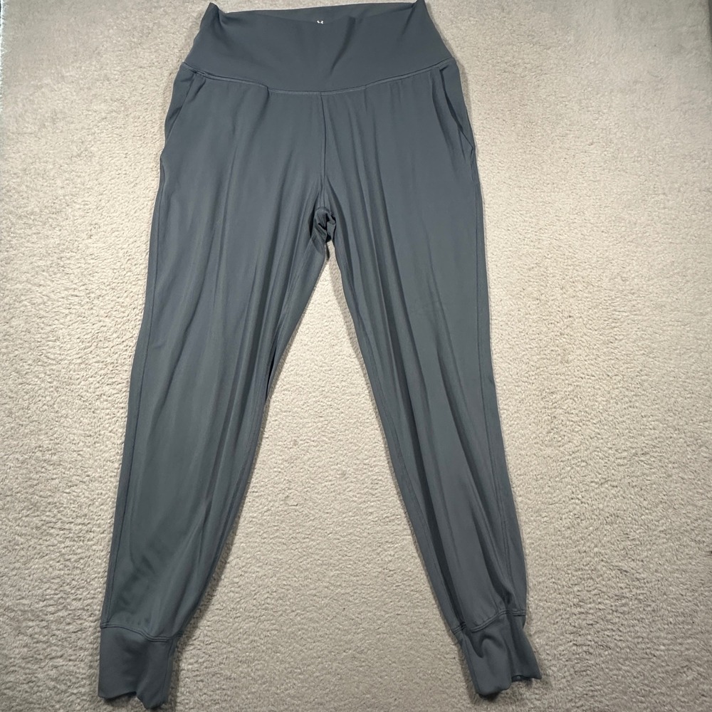 Under Armour Meridian Joggers Womens SM Slate Blue High Rise Athletic‎  1382526
